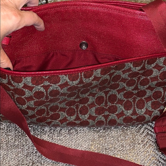 Coach handbag Red - Picture 3 of 6